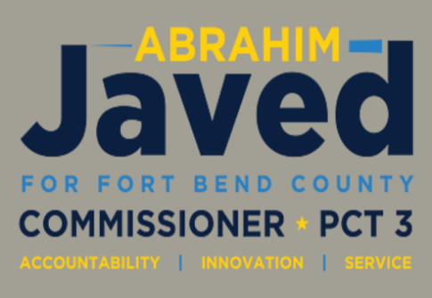 Abrahim Javed for Fort Bend County Commissioner